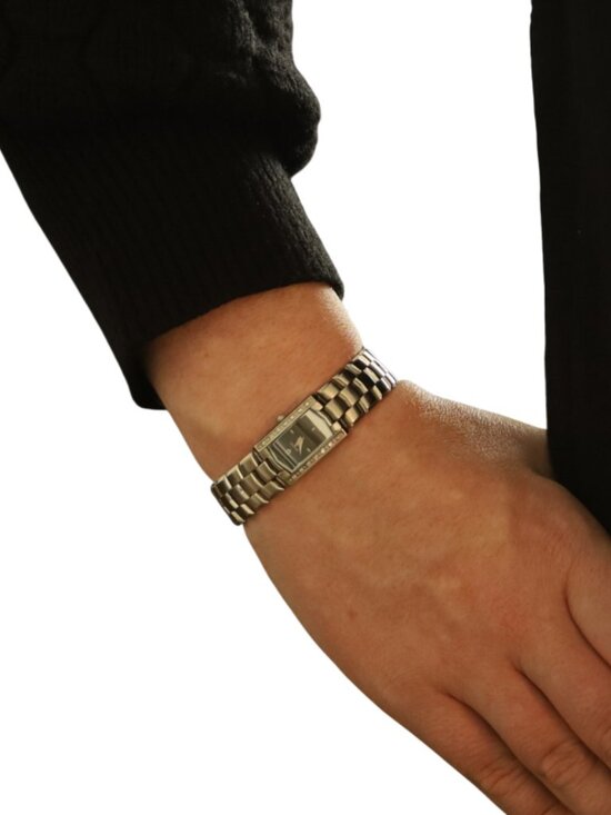 Bulova Diamond Ladies Watch - Stainless Steel Quartz 96L38 main image 5